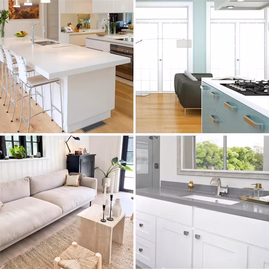 Stone Hotel Counter Top Kitchen Quartz Stone Slab Bathroom Worktop